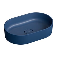 Omnires OVO M+ umywalka nablatowa, 55 x 36 cm, midnight blue mat OVOUNMB