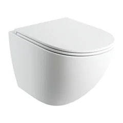 Omnires OTTAWA COMFORT miska toaletowa wisząca z deską wolnoopadającą, 54 x 37 cm, biały mat OTTAWACMWBM