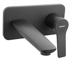 FERRO STRATOS BLACK bateria umywalkowa podtynkowa, czarny                 w FE-BSC3PABL