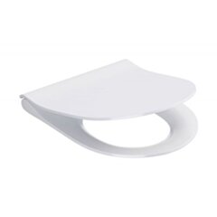 CERSANIT DESKA CITY OVAL SLIM DUR ANTYB WO ŁW ONE BUTTON (DECO) DS-C K98-0146