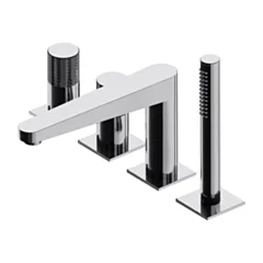 Omnires CONTOUR bateria wannowa 4-otworowa, chrom połysk CT8032CR