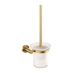 Omnires MODERN PROJECT szczotka toaletowa wisząca, złoty szczotkowany MP60620GLB