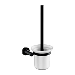 Omnires MODERN PROJECT szczotka toaletowa wisząca, czarny mat MP60620BL