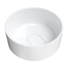 Omnires CADENCE M+ umywalka nablatowa, ø42 cm, biały połysk CADENCER420BP