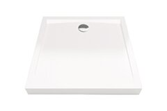 Excellent Forma Compact brodzik kwadratowy 100x100 cm wysoki, biały połysk BREX.FOR10WHC