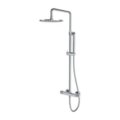 Omnires CONTOUR termostatyczny system prysznicowy natynkowy, chrom połysk CT8044CR