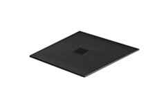 Excellent Arda brodzik kwadratowy 90x90 cm kompozytowy, czarny BREX.1502.090.090.BLN