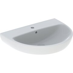 GEBERIT Geberit Selnova Umywalka, B65cm, H18.5cm, T50cm, z przelewem, z otworem na baterię KOŁO M31165000 GEB-500.297.01.7