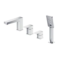 Omnires FRESH bateria wannowa 4-otworowa, chrom połysk FR7132CR