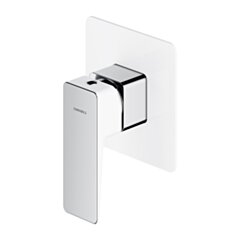Omnires PARMA bateria prysznicowa podtynkowa, chrom/biały połysk PM7445CRB