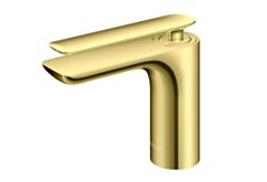 Kohlman Experience Gold bateria umywalkowa stojąca złoty połysk QB100EGD