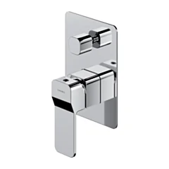 Omnires SLIDE bateria prysznicowo-wannowa podtynkowa, chrom połysk SL7735CR