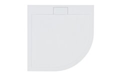 BESCO PMD Brodzik AXIM  pół. 90x90x2,5/4,5  + syfon    BESCO BE-BAX-90-NR