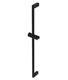 Excellent Drążek prysznicowy z uchwytem na słuchawkę prysznicową, 70 cm, czarny mat AREX.SR.70BL