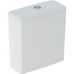 GEBERIT Geberit Selnova Square Spłuczka nasadzana, B36.5cm, H39.5cm, T16.5cm, spłukiwanie dwudzielne, przyłą KOŁO M34015000 GEB-500.490.01.1