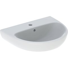 GEBERIT Geberit Selnova Umywalka, B55cm, H18cm, T44cm, z przelewem, z otworem na baterię KOŁO M31155000 GEB-500.315.01.7