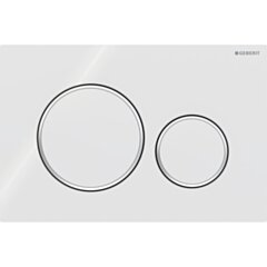 GEBERIT Przycisk stelaży SIGMA 20 biały-chr.bł-biały GEB-115.882.KJ.1