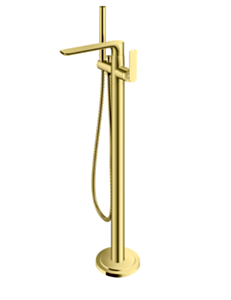 Kohlman Experience Gold bateria wannowo-prysznicowa wolnostojąca złoty połysk QF1165EGD