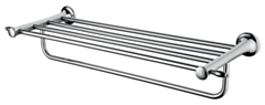 Fdesign wieszak na ręcznik 60 cm z półką FD6-LRA-11-11