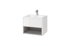 Excellent Tuto Szafka P/U 70 Biały/Beton MLEX.0101.700.WHCO