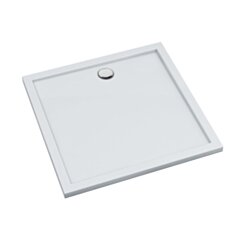 Schedline Brodzik akrylowy Sharper 90x90x4,5 cm, kwadratowy, Gwarancja 7 lat