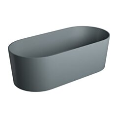 Omnires OVO M+ wanna wolnostojąca, 160 x 75 cm, ash grey mat OVOWWAG