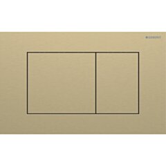 GEBERIT Przycisk Geberit Sigma40, przedni, stal nierdzewna mosiądz, prostokątny GEB-115.629.QF.1