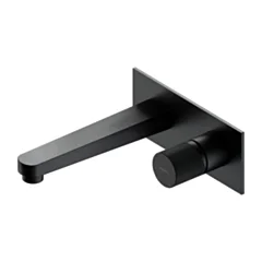 Omnires CONTOUR bateria umywalkowa podtynkowa, antracyt szczotkowany CT8015AT
