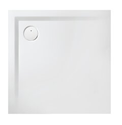 SANPLAST Brodzik B-M/SPACE 80x80x1.5 biew BS-645-290-0021-01-000