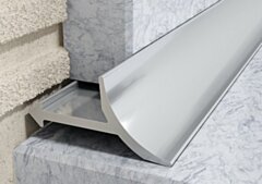 Excellent Profil W wewnętrzny 10 mm długość 250 cm mosiężny, surowy LIPMWE.250