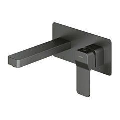Omnires SLIDE bateria umywalkowa podtynkowa, grafit szczotkowany SL7715GR