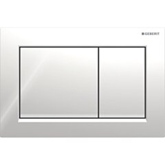 GEBERIT Przycisk WC Omega20 chr. bł.-chr.mat.-chr.bł.prostokątny GEB-115.080.KH.1