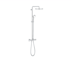 GROHE GROHE TEMPESTA COSMOPOLITAN SYSTEM 250 SYSTEM PRYSZNICOWY Z TERMOSTATEM DO MONTAŻU ŚCIENNEGO GR-26670000