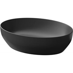CERSANIT UMYWALKA NABLATOWA LARGA ELIPSA ANTRACYT MAT (50X38) BOX UM-L  K677-014