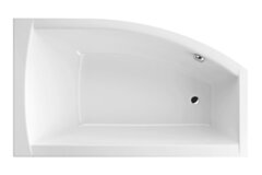 Excellent Magnus wanna narożna 160x95 cm prawa, bialy połysk WAEX.MGP16WH
