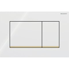 GEBERIT Przycisk stelaży SIGMA 20 biały -złoty -biały GEB-115.883.KK.1