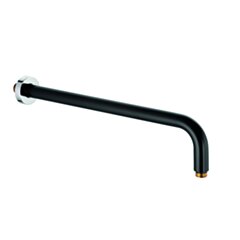 KLUDI Ramie natrysku 400 mm; czarny mat KLU-6651487-00