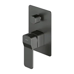 Omnires SLIDE bateria prysznicowo-wannowa podtynkowa, grafit szczotkowany SL7735GR
