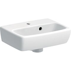 GEBERIT Geberit Selnova Square Umywalka kompaktowa, B36cm, H14.5cm, T28cm, z przelewem, z otworem na baterię KOŁO M32137000 GEB-500.316.01.7