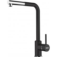 FRANKE bateria Sirius L Side pull - out onyx/chrom FB - 115.0668.279