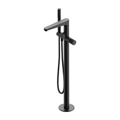 Omnires CONTOUR bateria wannowa wolnostojąca, antracyt szczotkowany CT8033AT