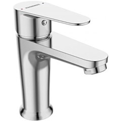 Kuchinox FRESNO Bateria umywalkowa stojąca chrom z korkiem klik-klak BQF_022D