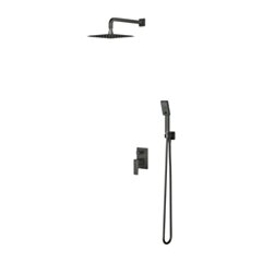 Omnires PARMA system prysznicowy podtynkowy, grafit szczotkowany SYSPM10GR