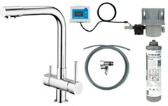Deante Bateria kuchenna z zestawem do filtracji wody BCHF065M