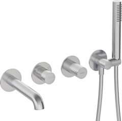 Deante Silia Hexa Bateria wannowa 4-otworowa podtynkowa BHS_F18P