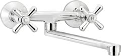 Deante Symetrio Bateria kuchenna ścienna BOS_080D