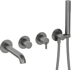 Deante Silia Bateria wannowa 4-otworowa podtynkowa BQS_D18P