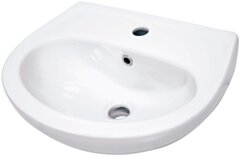 Deante Jasmin Umywalka ceramiczna ścienna z miejscem na baterię CDJ_6U4W