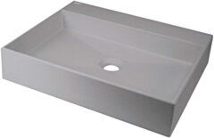 Deante Correo Umywalka granitowa nablatowa z miejscem na baterię - 500x400 mm CQR_SU5S