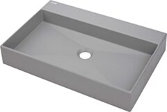 Deante Correo Umywalka granitowa nablatowa z miejscem na baterię - 60x40 cm CQR_SU6S
